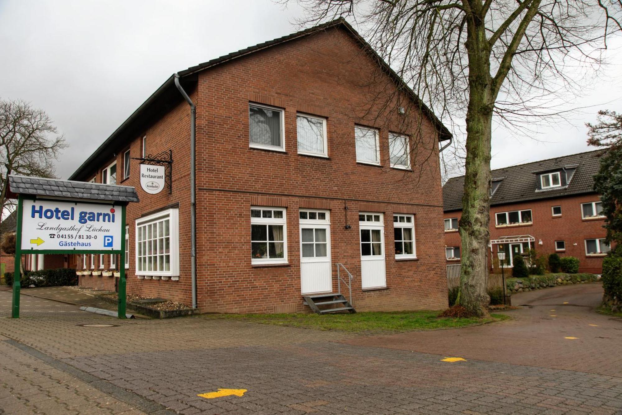 Hotel Garni Landgasthof Luechau Mussen  Buitenkant foto