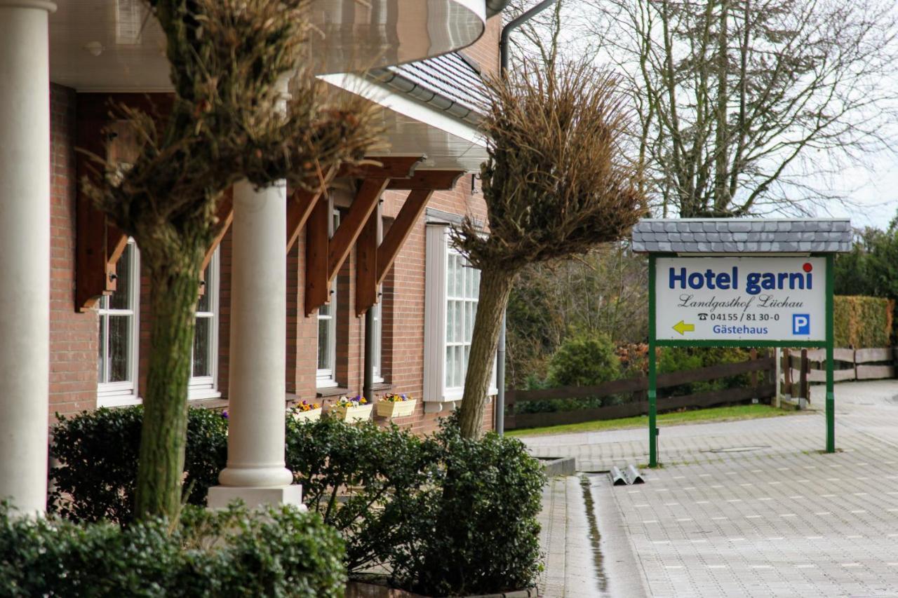 Hotel Garni Landgasthof Luechau Mussen  Buitenkant foto